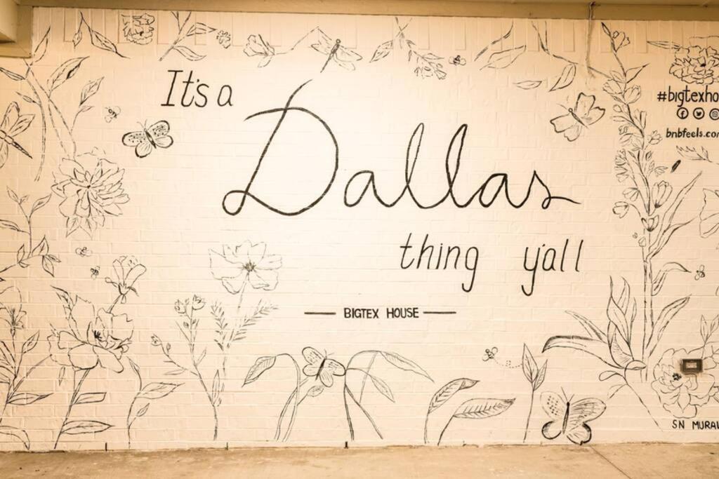 Dallas 4Br Large Yard W Hot Tub , Fire Pit And Basketball Hoop Exterior photo